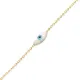 Dainty Pink Pearl Design Trendy Charm Silver Bracelet