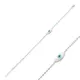 Dainty Pink Pearl Design Trendy Charm Silver Bracelet