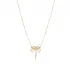 Plain Palm Tree Design 925 Charm Necklace
