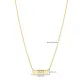 Plain Tag Charm 925 Sterling Silver Necklace