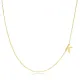 Plain Alphabet A Letter 30 Forse Chain Wholesale Silver Necklace - 1.40 g