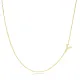 Plain Alphabet A Letter 30 Forse Chain Wholesale Silver Necklace - 1.40 g