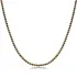 Black Zircon Stone Design Tennis Necklace Handmade Turkish 925 Sterling Silver Jewelry