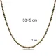 Black Zircon Stone Design Tennis Necklace Handmade Turkish 925 Sterling Silver Jewelry