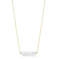 Natural Chic Pearl 925 Silver Jewelry Necklace Pendant NECK-335