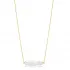 Natural Chic Pearl 925 Silver Jewelry Necklace Pendant NECK-335