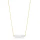Natural Chic Pearl 925 Silver Jewelry Necklace Pendant NECK-335