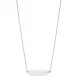 Natural Chic Pearl 925 Silver Jewelry Necklace Pendant NECK-335