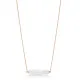 Natural Chic Pearl 925 Silver Jewelry Necklace Pendant NECK-335