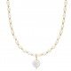 Elegant Natural Pearl 925 Wholesale Silver Jewelry Necklace NECK-336