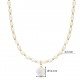 Elegant Natural Pearl 925 Wholesale Silver Jewelry Necklace NECK-336