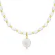 Elegant Natural Pearl 925 Wholesale Silver Jewelry Necklace NECK-336
