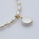 Elegant Natural Pearl 925 Wholesale Silver Jewelry Necklace NECK-336