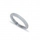 Pave Zirconia Stone Band Ring Wholesale Handcrafted 925 Silver Jewelry RNG-5164