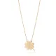 Clover Origami Plain 925 Charm Necklace Clover Origami Plain 925 Charm Necklace
