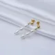 Natural Pearl Design 925 Long Earrings Natural Pearl Design 925 Long Earrings