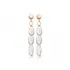 Natural Pearl Design 925 Long Earrings