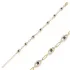 Sapphire Stone Evil Eye  925 Silver Bracelet