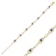 Sapphire Stone Evil Eye 925 Silver Bracelet Sapphire Stone Evil Eye 925 Silver Bracelet