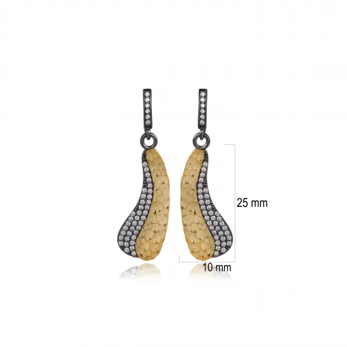 Modern Vintage Turkish 925 Silver Earrings Modern Vintage Turkish 925 Silver Earrings