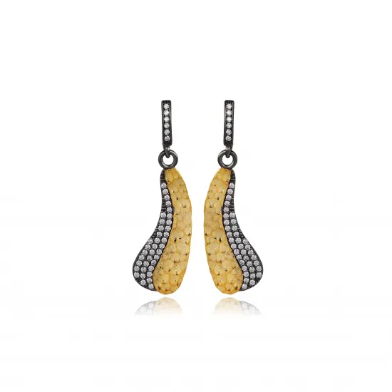 Modern Vintage Turkish 925 Silver Earrings Modern Vintage Turkish 925 Silver Earrings