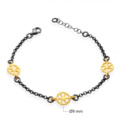 Sun Disc Symbol 22K Vintage Bracelet Sun Disc Symbol 22K Vintage Bracelet