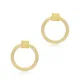 Round Silver Square 925 Stud Earrings Round Silver Square 925 Stud Earrings