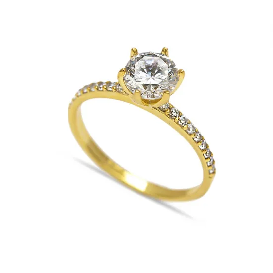 Radiance Solitaire CZ 925 Silver Ring Radiance Solitaire CZ 925 Silver Ring