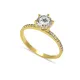 Radiance Solitaire CZ 925 Silver Ring Radiance Solitaire CZ 925 Silver Ring