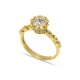 Bloom Solitaire CZ Stone 925 Silver Ring Bloom Solitaire CZ Stone 925 Silver Ring