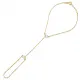 Teardrop Cut White CZ 925 Slave Bracelet Teardrop Cut White CZ 925 Slave Bracelet