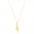 925 Sterling Silver Finger Heart Necklace