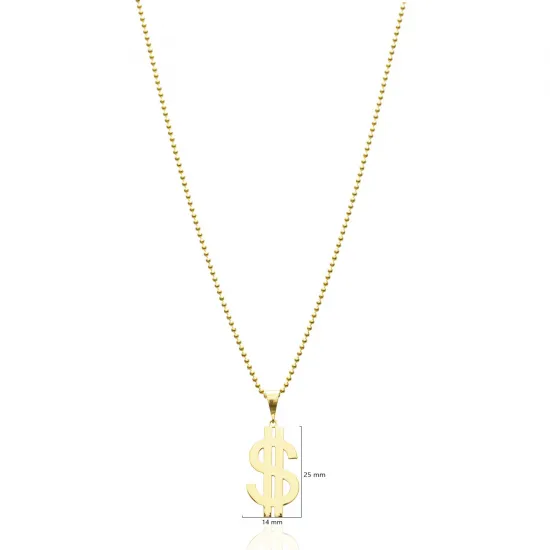 Wholesale 925 Silver Dollar Necklace | 925 Sterling Silver Wholesale | Sade Silver Wholesale 925 Silver Dollar Necklace - Sade 925 Silver Jewelry