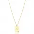 Inspirational Silver Tag Necklace