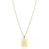 Wholesale Rectangle Tag Silver Necklace