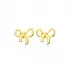925 Silver Turkish Wholesale Bow Stud Earrings