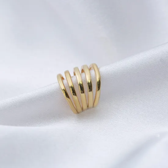 Plain Multiple 925 Cartilage Earrings | 925 Sterling Silver Wholesale | Sade Silver Plain Multiple 925 Cartilage Earrings - Sade 925 Silver Jewelry