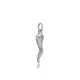 Pendant Charm Itallian Horn Symbol Plain | 925 Sterling Silver Wholesale | Sade Silver Pendant Charm Itallian Horn Symbol Plain - Sade 925 Silver Jewelry