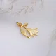 Egyptian Flower Pendant Charm Silver | 925 Sterling Silver Wholesale | Sade Silver Egyptian Flower Pendant Charm Silver - Sade 925 Silver Jewelry