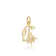 Egyptian Flower Pendant Charm Silver | 925 Sterling Silver Wholesale | Sade Silver Egyptian Flower Pendant Charm Silver - Sade 925 Silver Jewelry