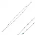 Green Evil Eye 925 Silver Bracelet