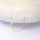 Plain Alphabet Letter 30 Forse Chain Wholesale Silver Necklace | 925 Sterling Silver Wholesale | Sade Silver Plain Alphabet Letter 30 Forse Chain Wholesale Silver Necklace - Sade 925 Silver Jewelry