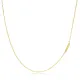 Plain Alphabet Letter 30 Forse Chain Wholesale Silver Necklace | 925 Sterling Silver Wholesale | Sade Silver Plain Alphabet Letter 30 Forse Chain Wholesale Silver Necklace - Sade 925 Silver Jewelry